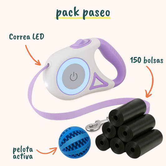 Pack paseo - Correa LED