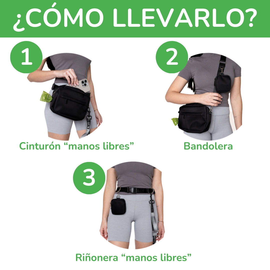 Bolso de paseo "manos libres"